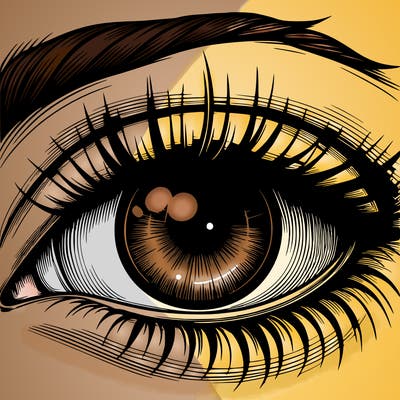 realistic eye