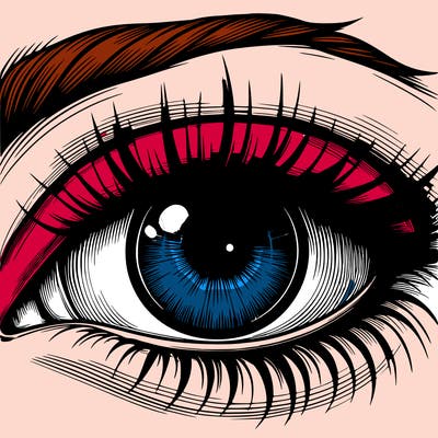 realistic eye