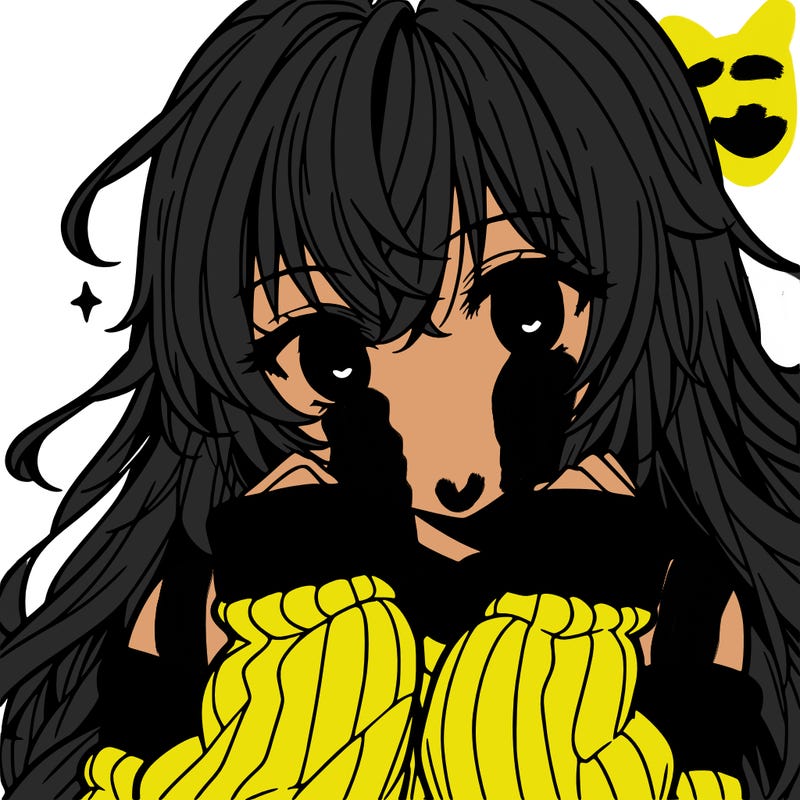 beautiful anime girl wearing a sweater