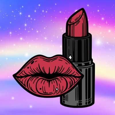 lips and lipstick