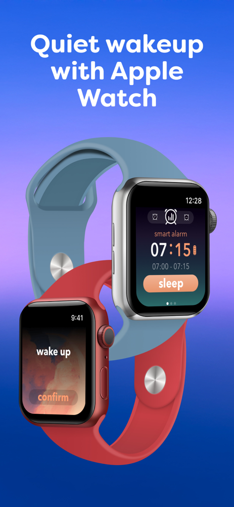 Sleepwave: Alarm & Tracker - Sleepwave app smart alarm and wake up interface on Apple Watch