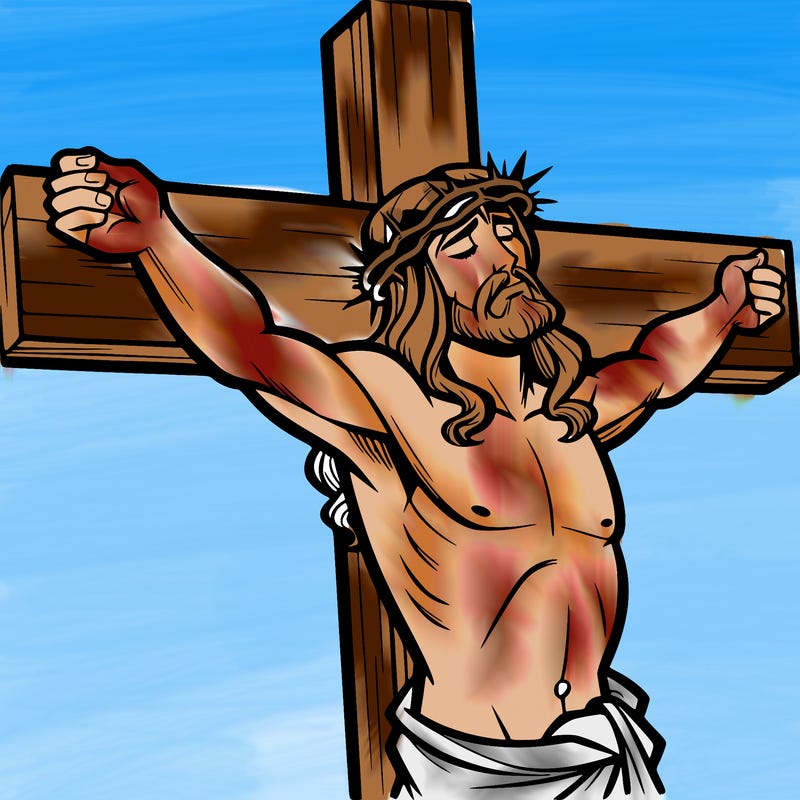 jesus on the cross