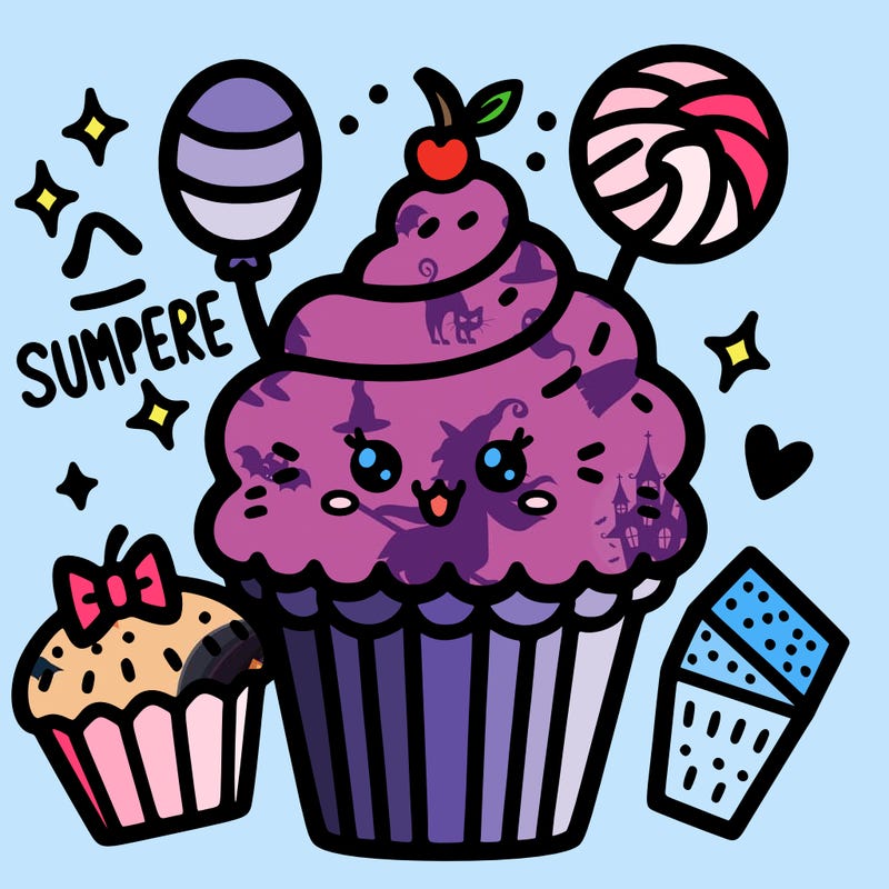 super cute cupcake