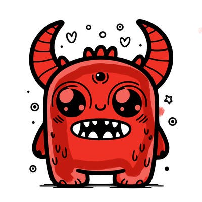 cute monster