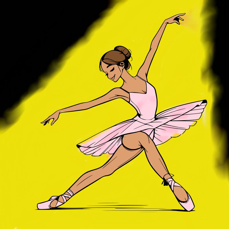 ballerina realistic aesthetic
