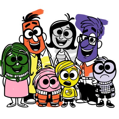 inside out 2 family