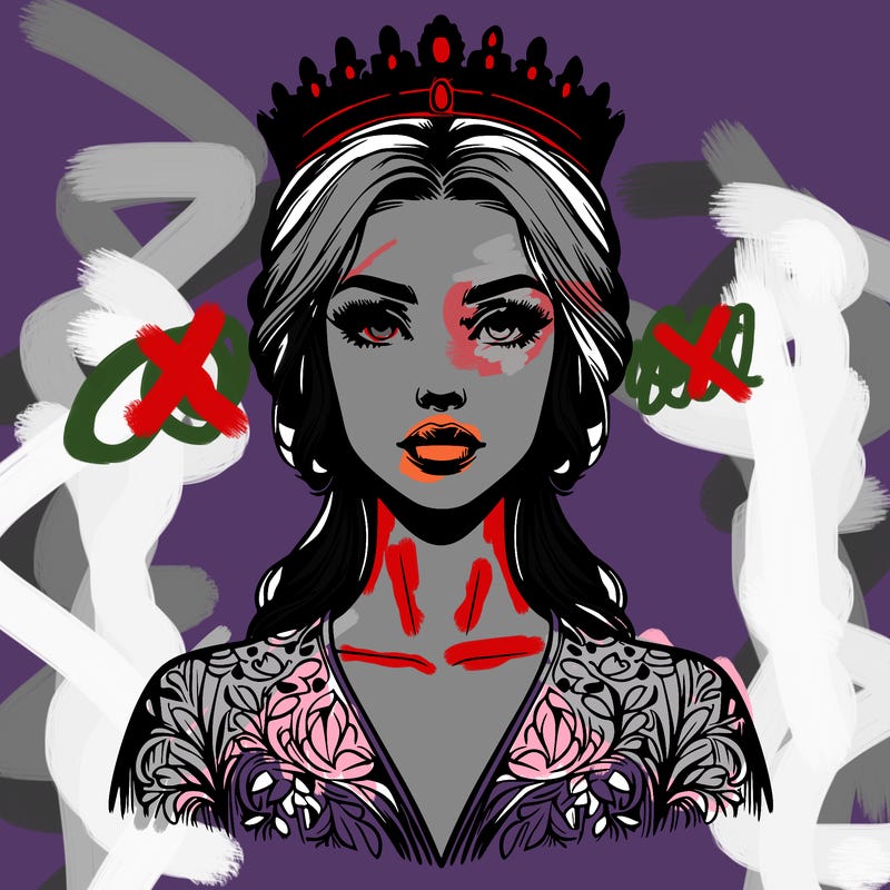 realistic beautiful queen