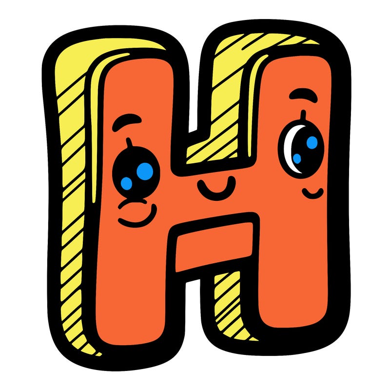 letter h