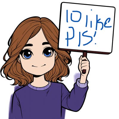 realistic girl holding up a sign