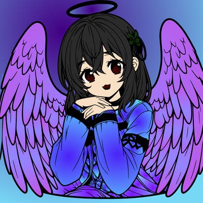 manga angel realistic