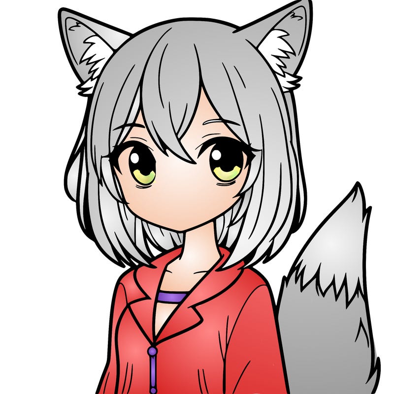 human fox girl