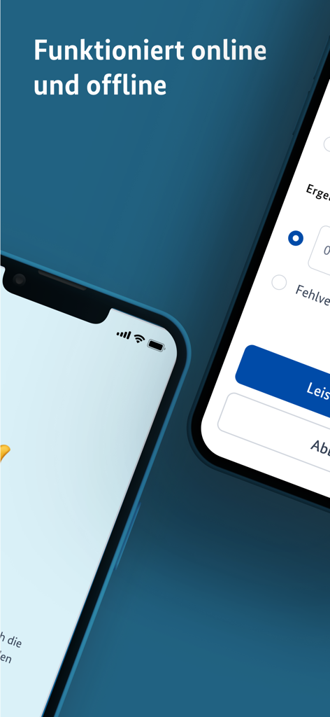 Bundesjugendspiele App - Bundesjugendspiele App zeigt Online- und Offline-Funktionalität zur Erfassung von sportlichen Leistungen