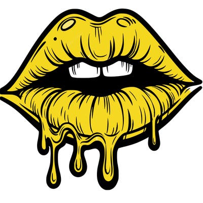 lips that look realistic and drip