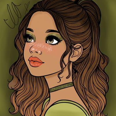 beautiful realistic girl