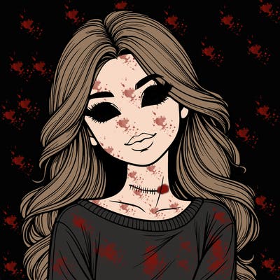 realistic beautiful girl