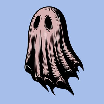 realistic creepy ghost