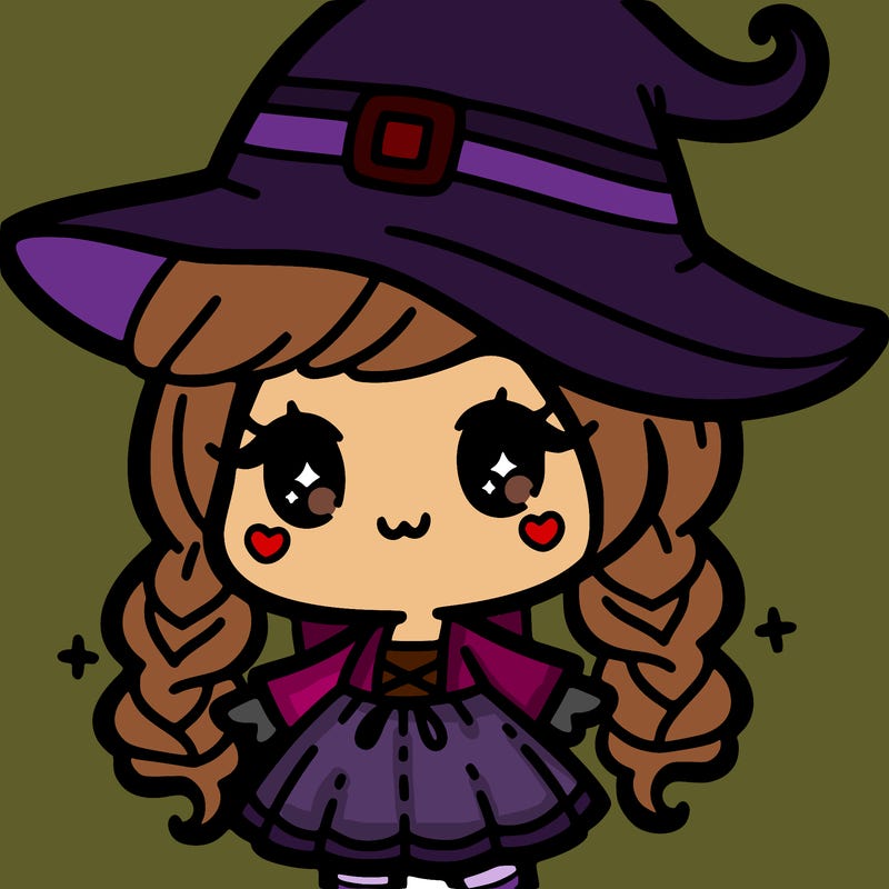 cute simple witch