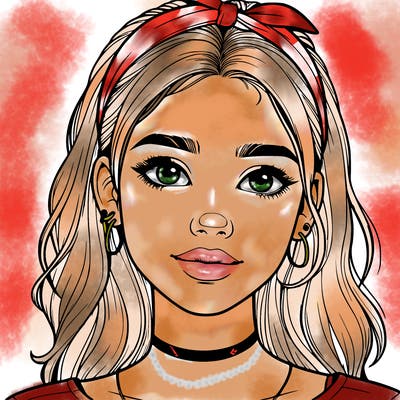 realistic teenage girl