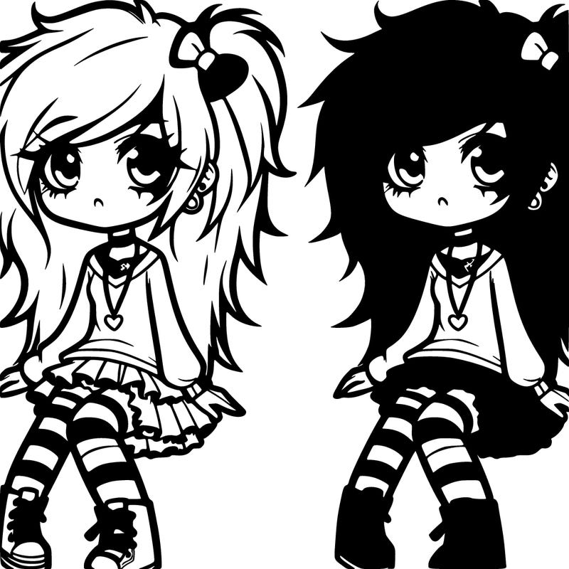 pretty emo girl