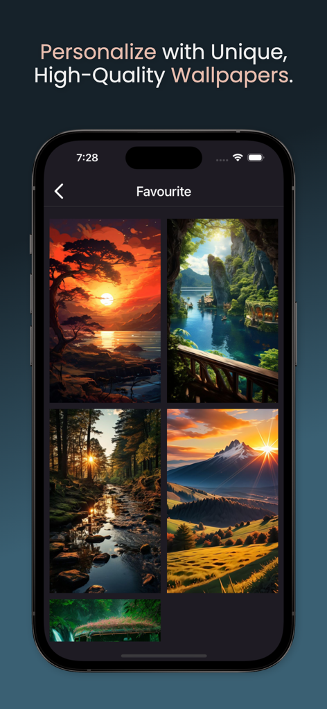 Wallpics - Live Wallpaper,Zed - Colección de fondos de pantalla de alta calidad de naturaleza y paisajes en la aplicación Wallpics