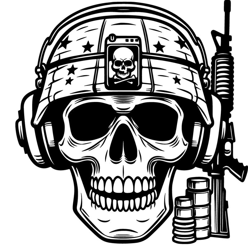 military skull
