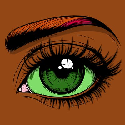 realistic eye