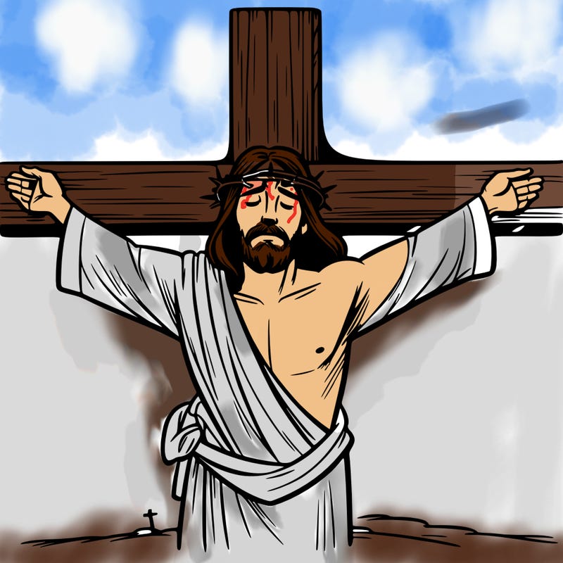 jesus on the cross