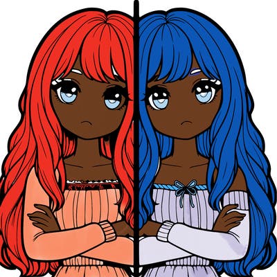 realistic girls split