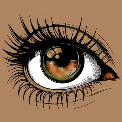 realistic eye