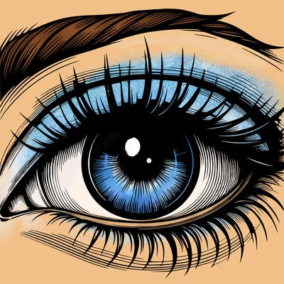 realistic eye