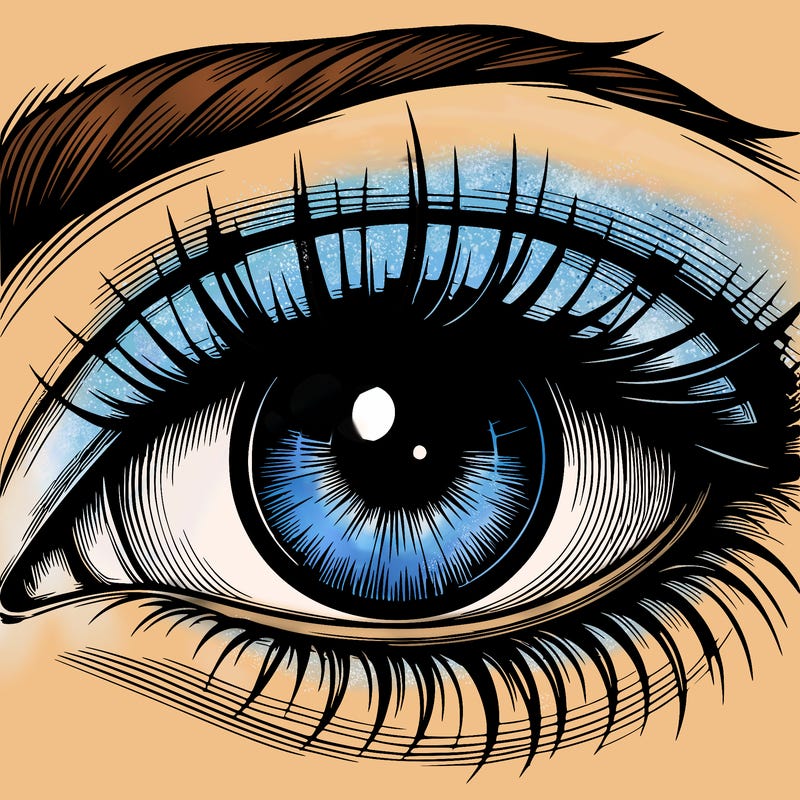 realistic eye