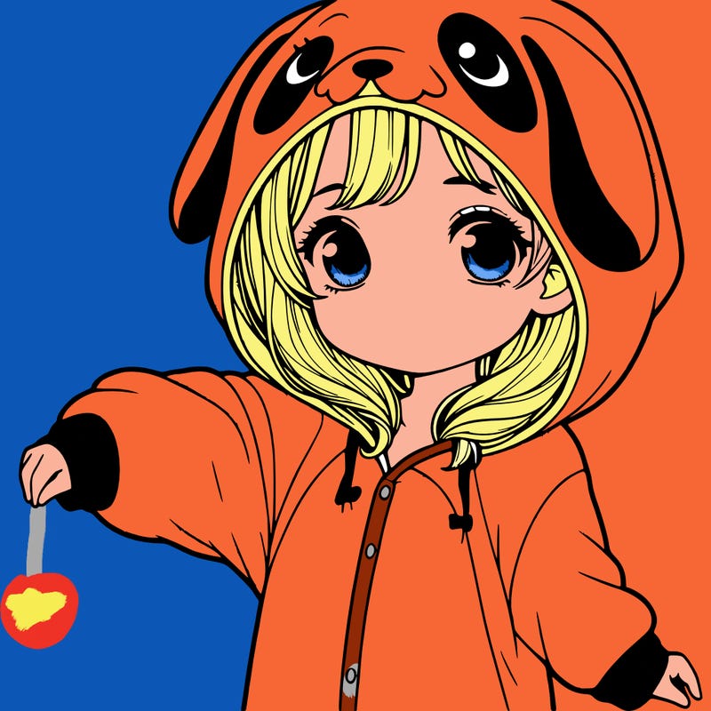 realistic girl in beagle onesie