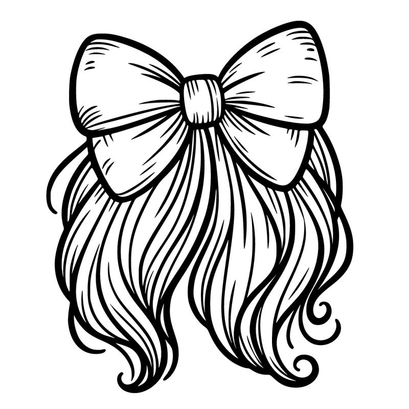 female hair bow