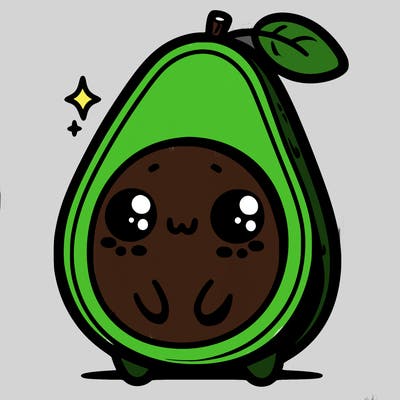 cute avocado