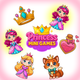 Princesses brain game match