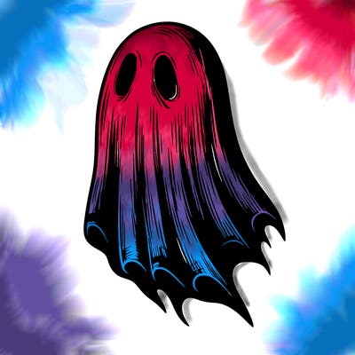 realistic creepy ghost