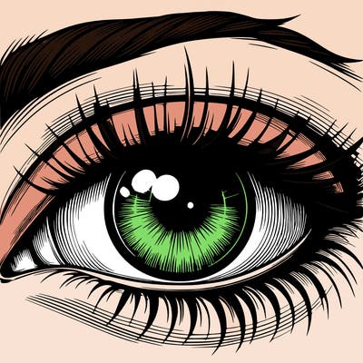 realistic eye