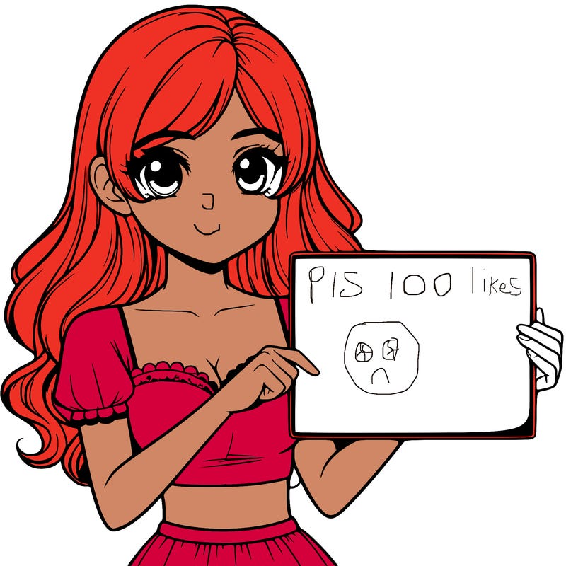 realistic pretty girl holding blank sign