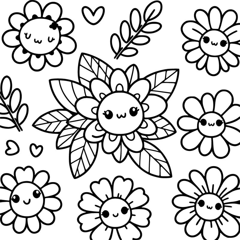 cute flower patterns