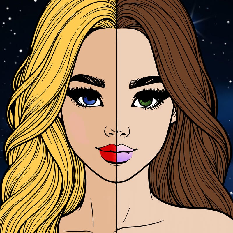 realistic pretty girl