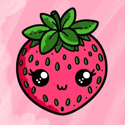 cute strawberry