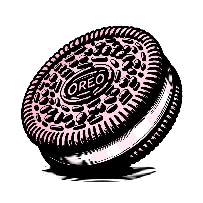 realistic oreo