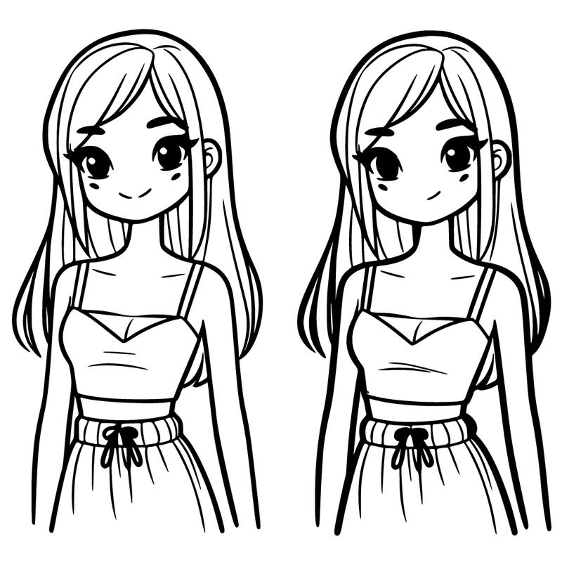 girl in cute crop top