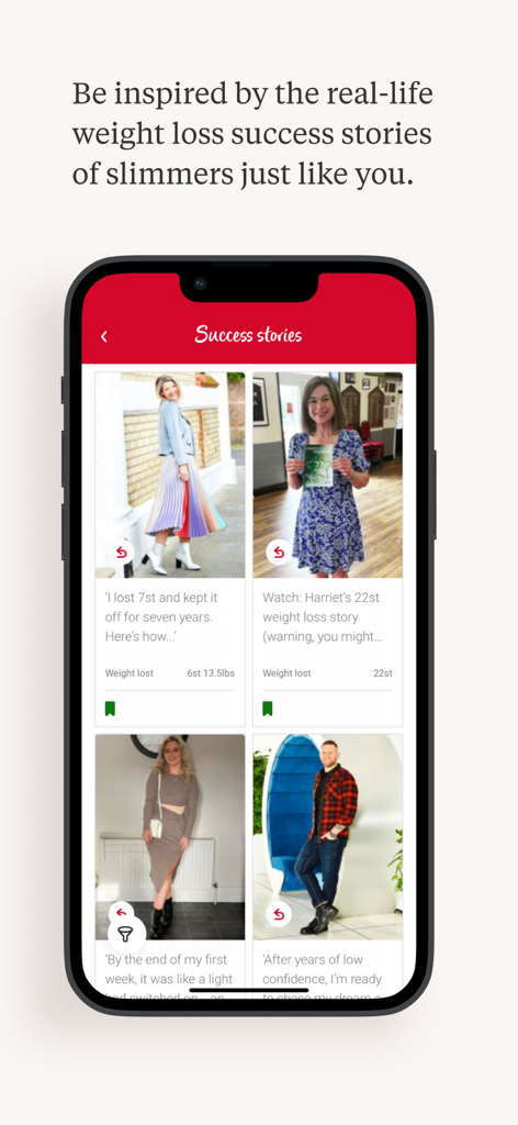 Slimming World - Real-life weight loss success stories from Slimming World members