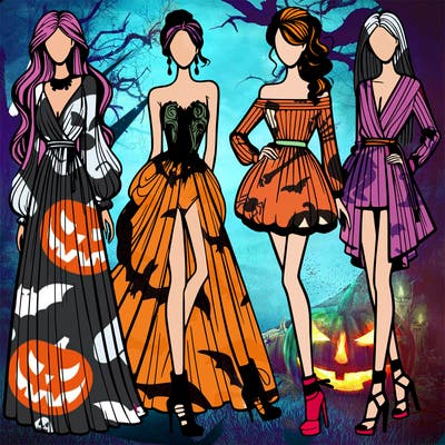 fashion models dresses