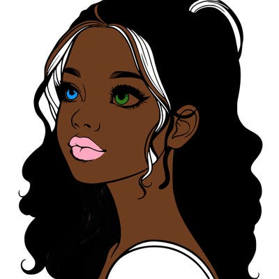 beautiful realistic girl