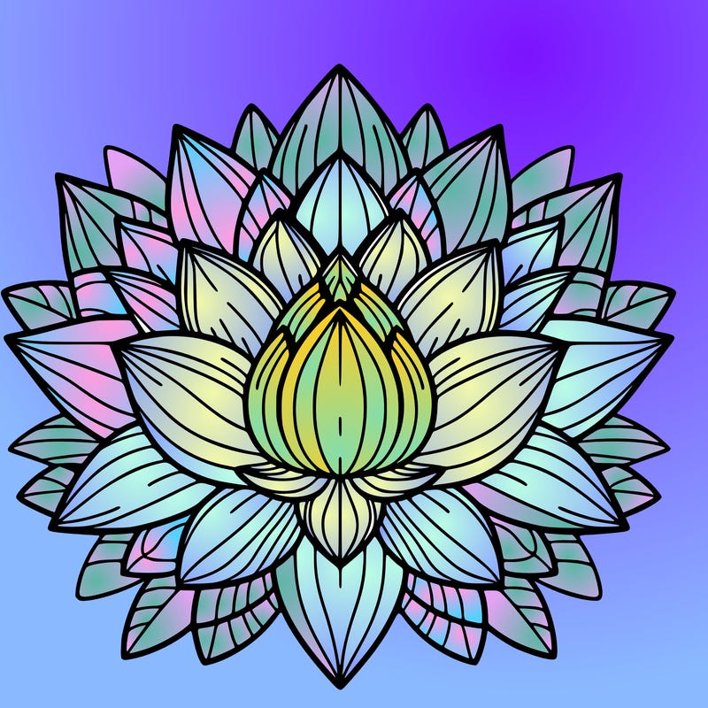 lotus flower mandala