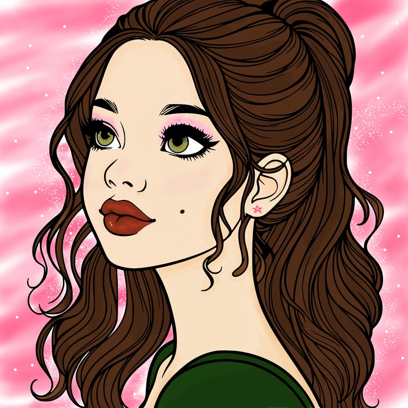 beautiful realistic girl