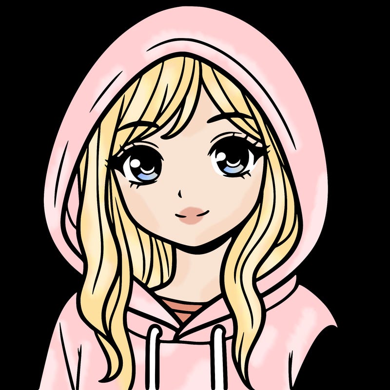 girl in hoodie