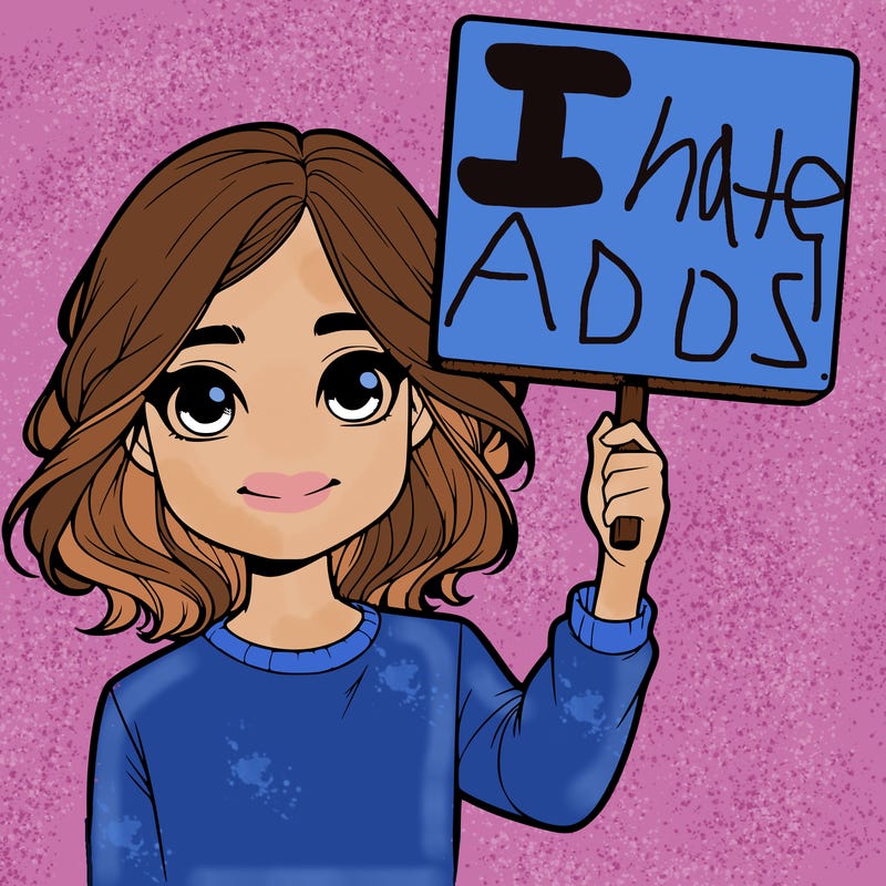 realistic girl holding up a sign